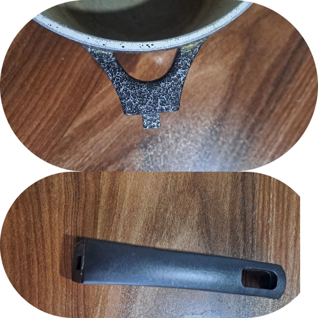 دستگیره تابه چدن طرح رویال